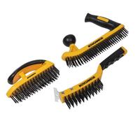 Juego de Cepillos de Alambre Roughneck de Uso Intensivo, 3 Piezas, 945g