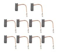 Juego de cepillos de carbono, accesorios de lijadora cepillos de carbono para GWS 17-125 CIE 1607000V37 piezas de repuesto de amoladora, 6x11x15mm