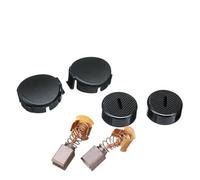 Juego de cepillos de carbono con soporte y tapa para amoladoras angulares CB430 BHP460 BHR200 BGA452 y taladros inalámbricos