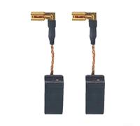 Juego de cepillos de carbono NA160502 compatible con amoladora DeWalt DWE4050 y DWE4887N, piezas de reparación de motor de repuesto para herramientas eléctricas, incluye 2 cepillos de carbono con