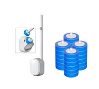 Juego de cepillos de inodoro de 5 capas de esponja de limpieza rápida adecuado para eliminación intensa de manchas y taladro de negación