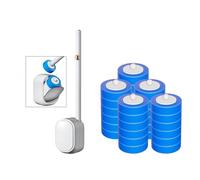 Juego de cepillos de inodoro de 5 capas de esponja de limpieza rápida adecuado para eliminación intensa de manchas y taladro de negación