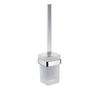 Juego de cepillos de inodoro emco loft, modelo de pared, cristal satinado,