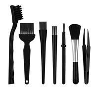 Juego de cepillos de Limpieza antiestáticos 7 en 1, Brochas de Limpieza para Teclado, Kit Cepillo de Limpieza de Polvo para Cámara Teclado Ordenador