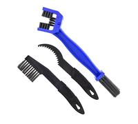Juego de Cepillos de Limpieza, Juego de 3, para Bicicletas y Motocicletas, Cepillo para Cadenas de Motocicletas y Bicicletas, Cepillo Nylon, Herramienta de Limpieza, Cepillo para Limpiar la Cadena
