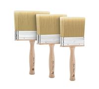 Juego de cepillos de Mancha para Cubiertas, de 4 Pulgadas, 5 Pulgadas y 6 Pulgadas, cepillos de Manchas para Madera, Dispositivo de Mancha de Cubierta, Cepillo de Pintura Ancha, cepillos de Pintura