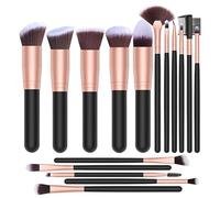 Juego De Cepillos De Maquillaje: Cepillo De Rubor Con Barril De Almacenamiento, Kit Básico De Maquillaje, Kit De Cepillo De Cara | Kit De Cepillo De Cara Portátil, Fashion Beauty Foundatio