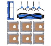 Juego de cepillos de repuesto para robot aspirador Eufy Clean G35+ y G40+, rodillo principal con anti-enredos, 4 cepillos laterales, cubierta y 6 bolsas de polvo, accesorios para limpieza profunda en