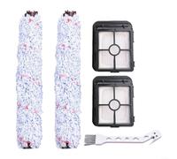 Juego de cepillos de rollo y filtro de aspiradora para Bissell para CrossWave Series 1866 1713Z 1785 Wet All-in-One para modelos de limpiador de suelos