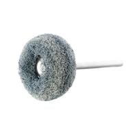 Juego de cepillos de rueda abrasiva de fibra de nailon, cabezal de pulido de 25mm for herramientas rotativas, almohadilla de desbarbado(Grey,3mm shank -50pcs)