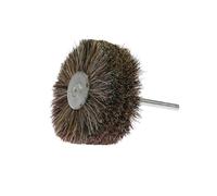 Juego de cepillos for pulir montados en taladro Rueda pulidora de cerdas de piel de sisal(80mm Bristle Radial)