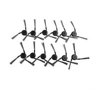 Juego de cepillos laterales de 12 piezas compatible con Xiaomi para aspiradora robot Mijia 5 Pro y modelo OV21CN para una cobertura de borde fiable