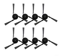 Juego de cepillos laterales de repuesto para aspiradora robot Mova Z5 Z5 Pro Z50 Ultra, 8 cepillos de nailon para una mayor eficiencia de limpieza en bordes y esquinas