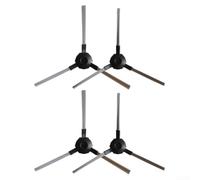 Juego de cepillos laterales de repuesto para aspiradora Sysperl X60, construcción de nailon ABS para un rendimiento de limpieza fiable, se vende en paquetes de 2 o 5 pares (2 pares)