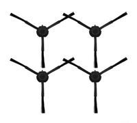 Juego de cepillos laterales de repuesto para Dreame D9 D9 Max para gen2 para aspiradora robot l10 Pro D10s - piezas de limpieza de esquinas de borde de nailon flexible, 4 piezas (4 piezas)