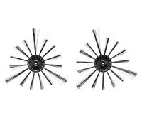 Juego de 2 cepillos laterales SH00000065 para robot aspirador Makita DRC200