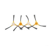 Juego de cepillos laterales para aspiradora robot para reemplazo con compatibilidad para Tesvor S8 Pro, para Bobsweep Dustin, para Redroad R10 y otros (paquete de 4)