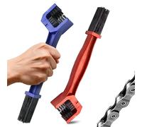 Juego de cepillos limpiadores de cadena de bicicleta, kit de limpieza de cadena de motocicleta, limpiador y desengrasante de cadena de bicicleta, juego de herramientas de limpieza de cepillo de rueda
