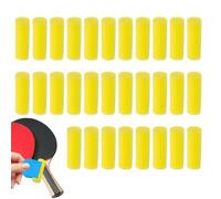 Juego de cepillos para Raqueta de Pong - Cepillos cilíndricos de Pegamento de Mesa | 30 Unidades de paños de Esponja para una Limpieza rápida | Ideal para torneos, Entrenamiento y