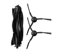 Juego de cepillos para robot aspirador Medion X20 SW+ / MD 11415, 1 cepillo principal y 2 cepillos laterales para un mantenimiento óptimo
