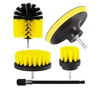 Juego de Cepillos para Taladro, Cepillo de Limpieza, Juego de Cepillos para Detalles, 12 Piezas, Multifuncional con Accesorio Largo y Extendido para el Hogar, Baño, Cocina,