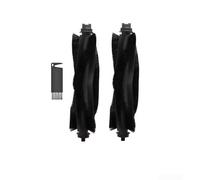 Juego de cepillos principales de repuesto para aspiradora robótica Omni C20, incluye 2 rodillos de goma ABS y 1 cepillo de limpieza, piezas de repuesto fáciles de instalar para la limpieza diaria del