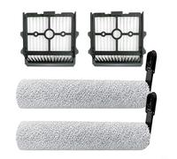 Juego de cepillos principales y filtros compatibles con Tineco para Floor One Switch S6 & Stretch S6, rodillo de repuesto con cepillo de pelusa para aspiradoras húmedas y secas, accesorios