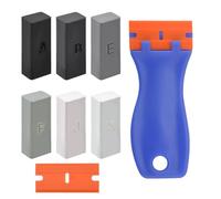 Juego de cera reparadora de suelos de madera 6 ceras duras - para reparar daños y arañazos en suelos de madera,Juego de reparación de cera laminada, gris, blanco, PVC, muebles, parqué