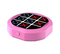 Juego de Ceros y Cruces, 4 en 1 Juguete Electrónico de Ceros y Cruces, Juego de Rompecabeza Electrónico Portátil de Cero Cruce, Juegos de Mesa de Memoria Portátiles para Viajes, para Niños Adultos