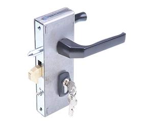 Juego de cerradura de gancho con caja de cerradura, cerradura para puerta corredera 30/72 mm
