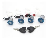 Juego de Cerradura para Puerta corredera Delantera Izquierda y Derecha, Cilindro de Cerradura para portón Trasero para Vauxhall Movano (1998-2010)