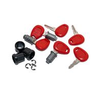 Givi Z180 - Juego de candados de Bloqueo Continuo (3 Piezas, 40 mm), Color Negro