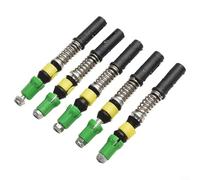 Juego de cerraduras internas para bastones de trekking, 5 piezas con integración de resorte de absorción de impactos para aplicaciones de bastón de senderismo de fibra de carbono de 12 mm, 14 mm, 16