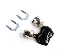 Juego de cerraduras para la parte superior, caja de la bolsa de la motocicleta, accesorios de cerradura de metal, 2 llaves, cerradura de motocicleta, núcleo de cilindro