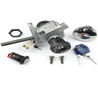 Juego de cerraduras para Yamaha Majesty, MBK Skyliner (01-), Color Gris