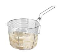 Juego de cesta de freír - freidora profunda de trabajo con asa, malla de colador de alimentos | Papas fritas, cucharada tempura, soporte de pollo , aperitivo para la