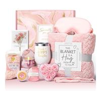Juego de cesta de regalo para mujeres, bienestar y autocuidado, caja de regalo, regalo de cumpleaños inspirador para madre, abuela, hermana, amiga