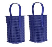 Juego de cesta de skimmer para bombas de piscina Pentair R38024 355318 V36-192 36343 con construcción de ABS y diseñadas para ciclos de limpieza rutinarios (azul)