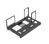 Juego de chasis para placa base - Funda GPU Rig, estructura minera ligera | Soporte de aluminio de marco abierto, diseño de refrigeración por flujo de aire, estable criptomoneda -Mining -Rig -Mount