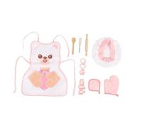 Juego de Chef para niños, Juguetes de Cocina, Educativo, Seguro, cómodo, Ligero, para Hornear, cocinar, Juegos de rol, Accesorios para Disfraces para niños pequeños, niñas de 3 a