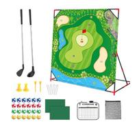 Juego de Chip de Golf - Juego de Objetivos para Exteriores | Práctica de go | Estera para golpear Golf portátil para interiores, educación familiar, fiestas en el patio trasero, vacaciones en la playa, e
