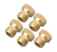 Juego de chorros de inyector de cocina de gas, 5 piezas, para rosca M6 X