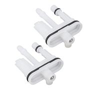 Juego de chorros principales de carburador de plástico, instalación Simple portátil, accesorios para quitar cortacésped, 2 uds.