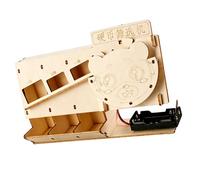 Juego de ciencia interactiva, máquina clasificadora de monedas de madera para principios de física, enseñanza de niños, estudiantes, montaje divertido, juego de máquina clasificadora de monedas