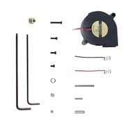 Juego de cierres de metal, cabezal de herramienta de carro, repuesto para impresora de impresión de reducción de vibraciones, accesorios de impresora de metal de alta resistencia