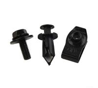 Juego de cierres de montaje para parachoques con tuerca en U y clip de nailon para Infiniti G35 G37 G37X FX35 FX45 EX35 350Z 370Z 370Z