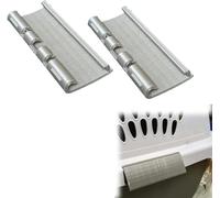 Juego de cierres de puerta de repuesto compatible con perrera Petmate Vari, se adapta a transportadores de mascotas de plástico de 19 a 26 pulgadas, arreglo para puertas de perrera rotas, paquete de 2