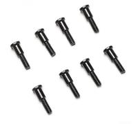 Juego de cierres de repuesto para WLTOYS 12428 RC Car incluyendo tornillos de cabeza y tuerca M2.5 para montaje funcional del modelo y ajustes (D)