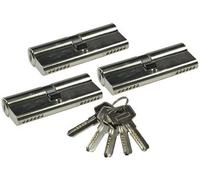 Juego de cilindro de bloqueo 3x 80mm (40+40mm) 4250416339010