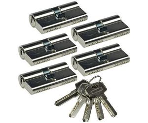 Juego de cilindro de bloqueo 5x 60mm (30+30mm) 4250416339027